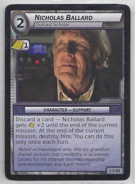 Nicholas Ballard, Outcast Scholar